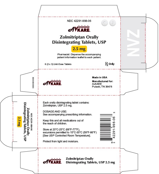Zolmitriptan Orally Disintegrating Tablets Image