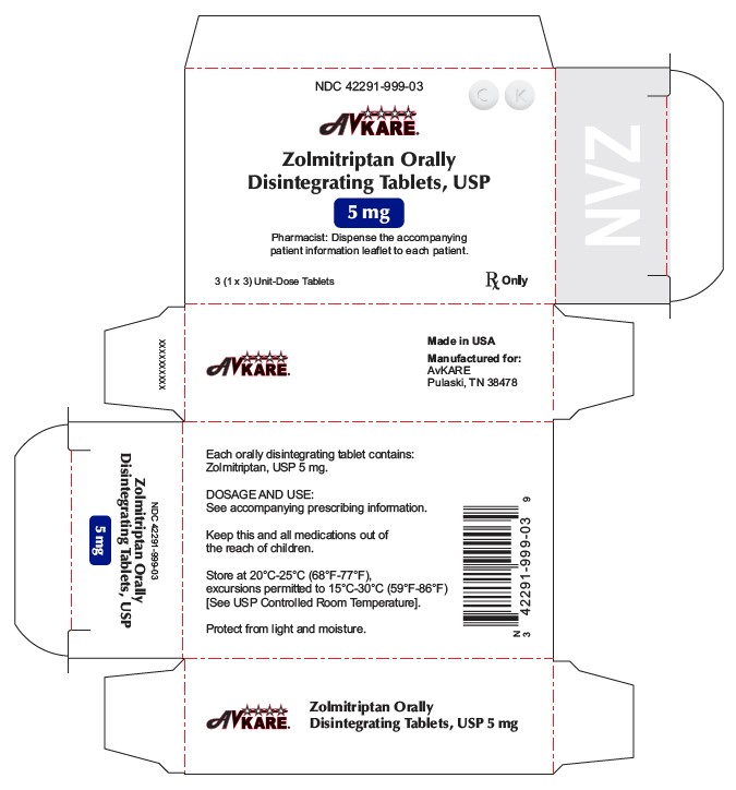 Zolmitriptan Orally Disintegrating Tablets Image